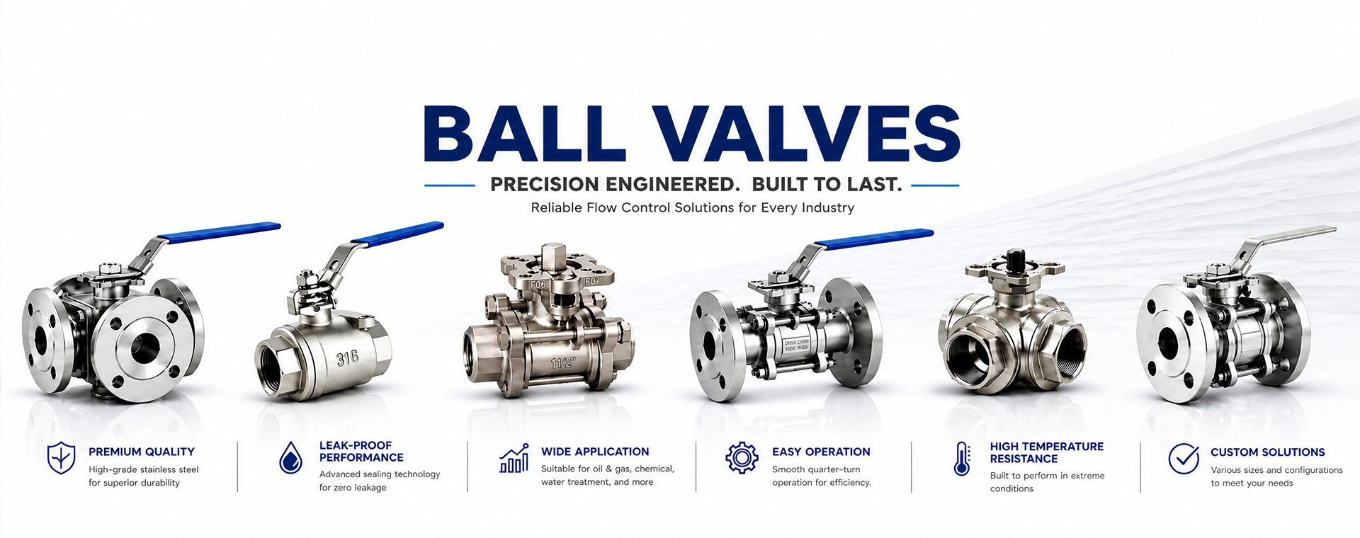 China 1PC Stainless Steel Flanged Ball Valve